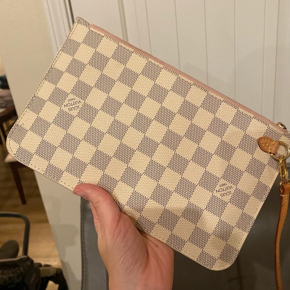 ❌SOLD❌Louis Vuitton Neverfull GM azur with pouch - Picture 12 of 16